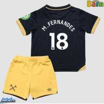 West Ham United Mateus Fernandes #18 Tredjedraktsett Barn 2025-26 Kortermet (+ Korte bukser)